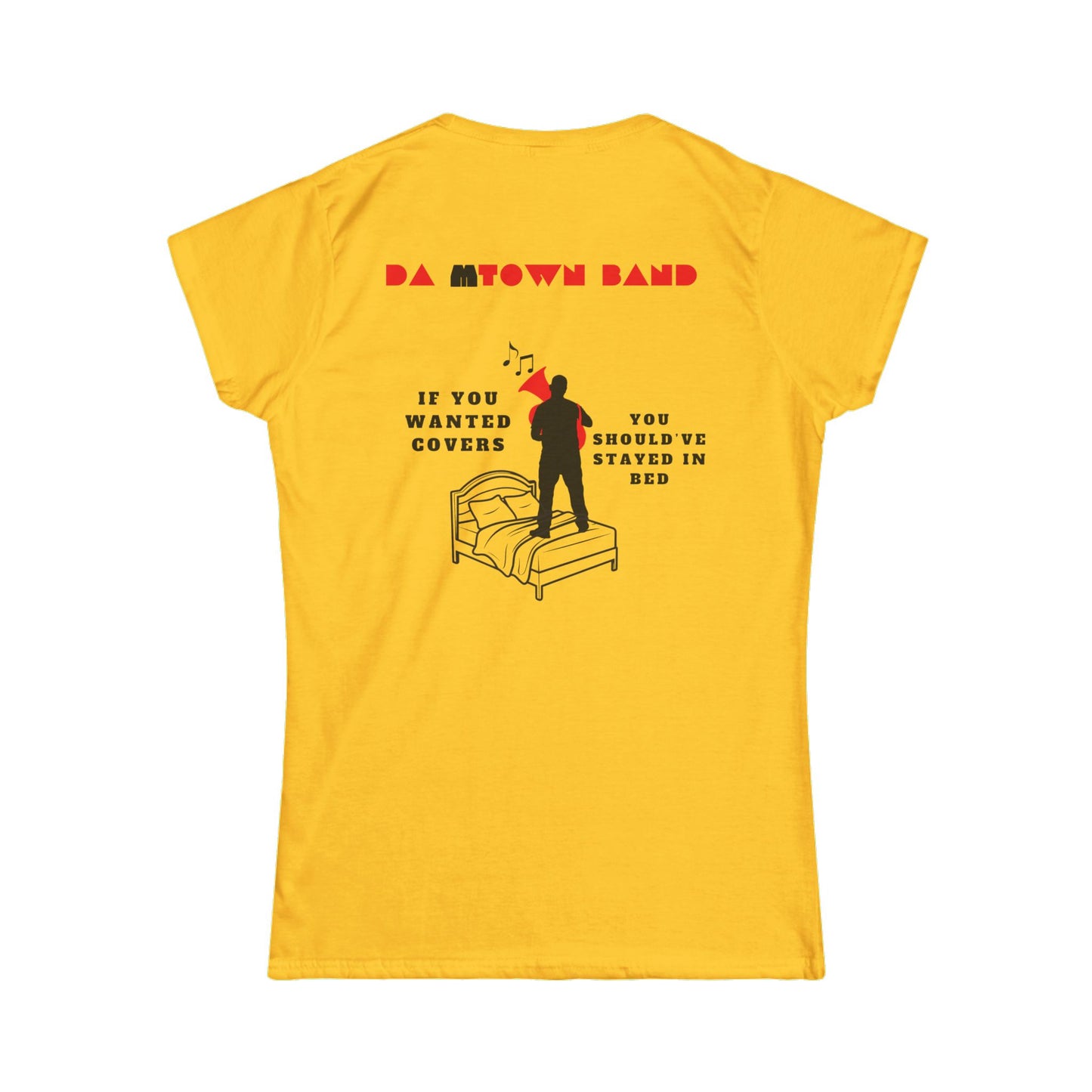 Da Mtown Band Women's Softstyle Tee (2sides)