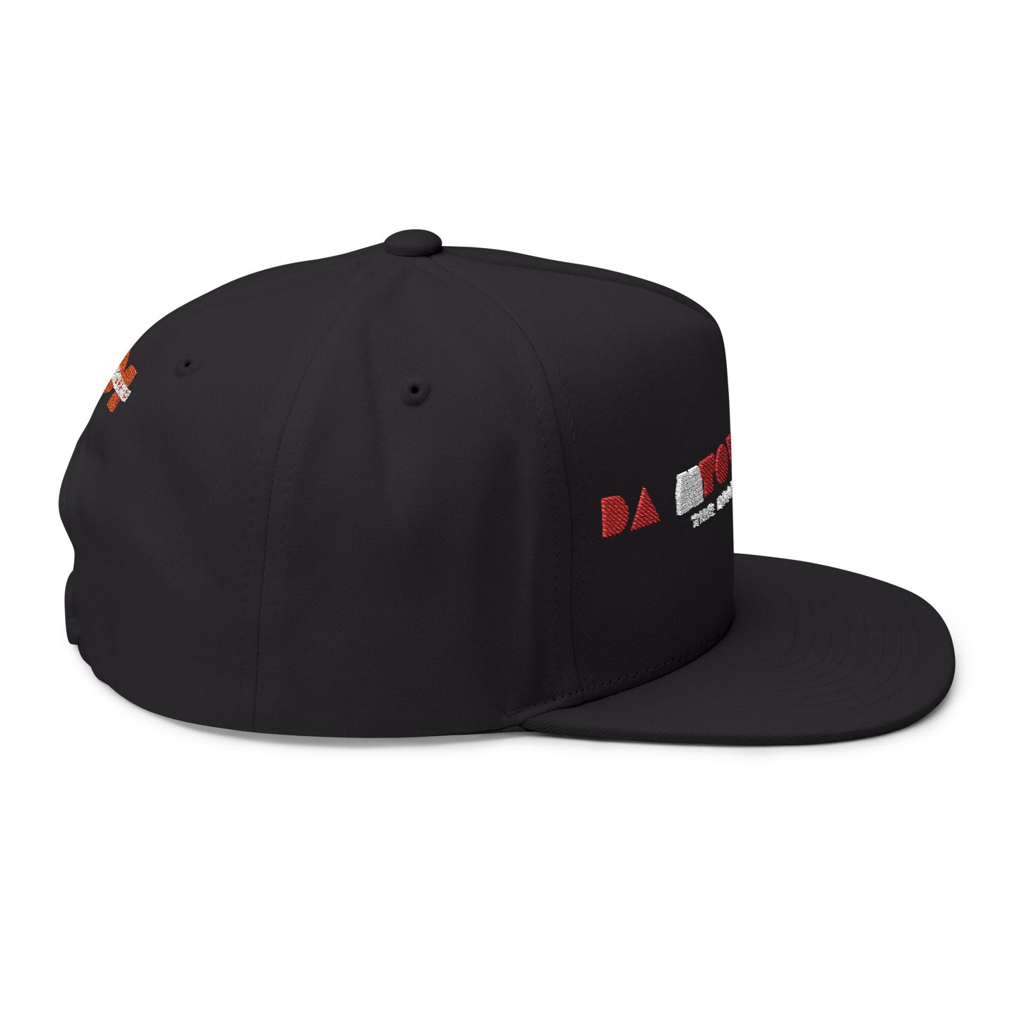 Embroidered Flat Bill Cap - Da MTown Band
