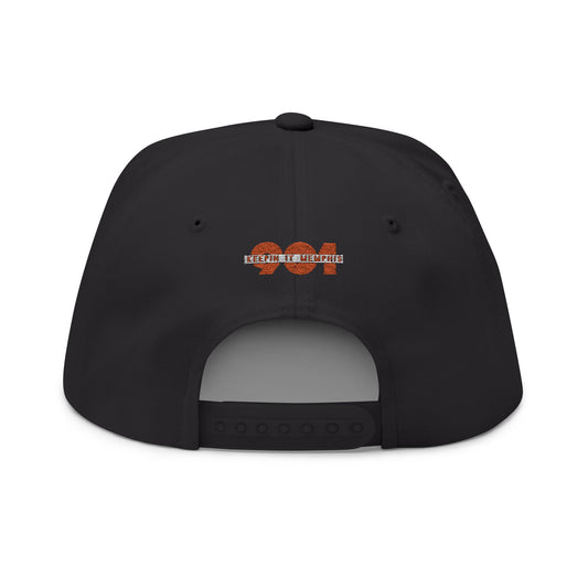 Embroidered Flat Bill Cap - Da MTown Band