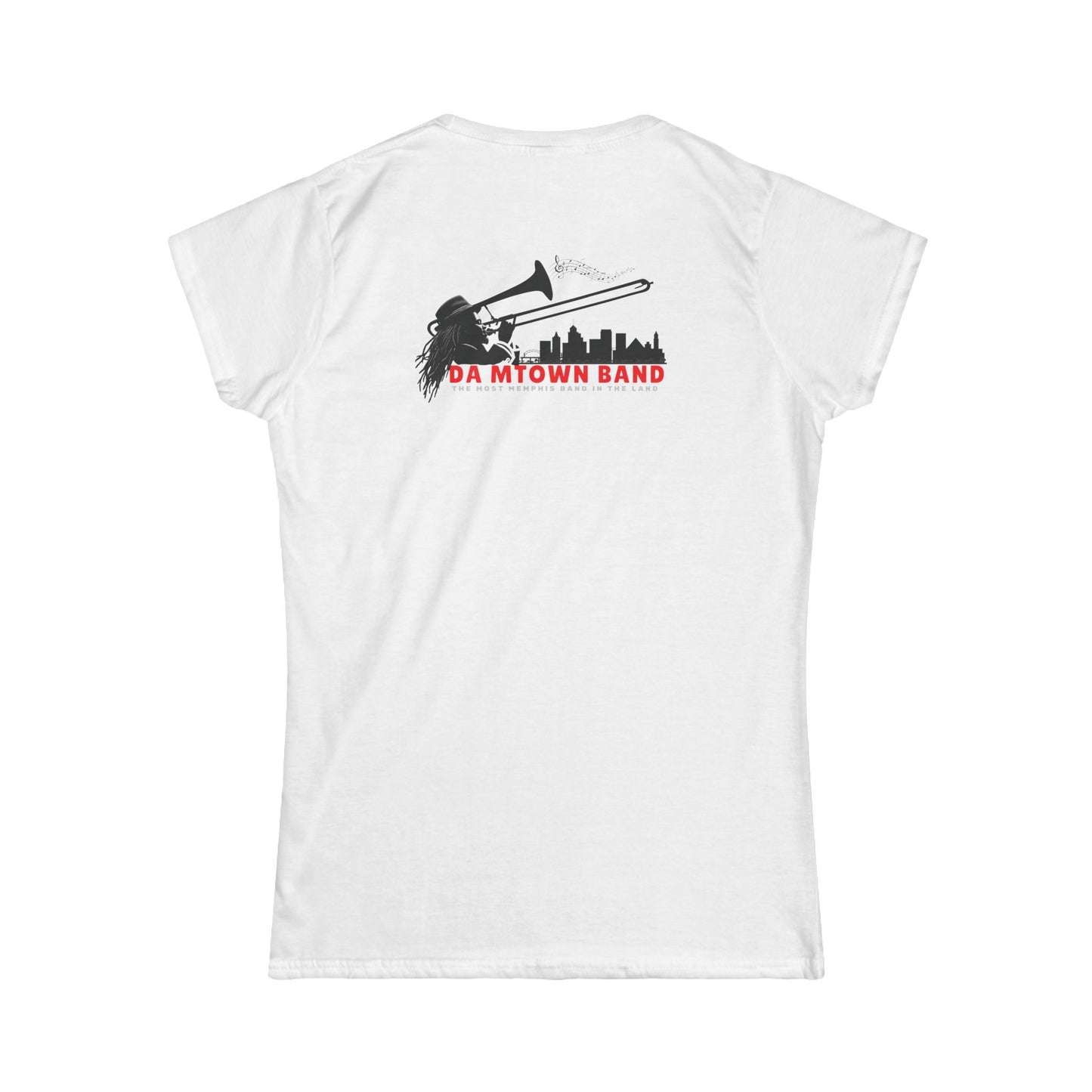 Da Mtown Band Women's Softstyle Tee (2sides)