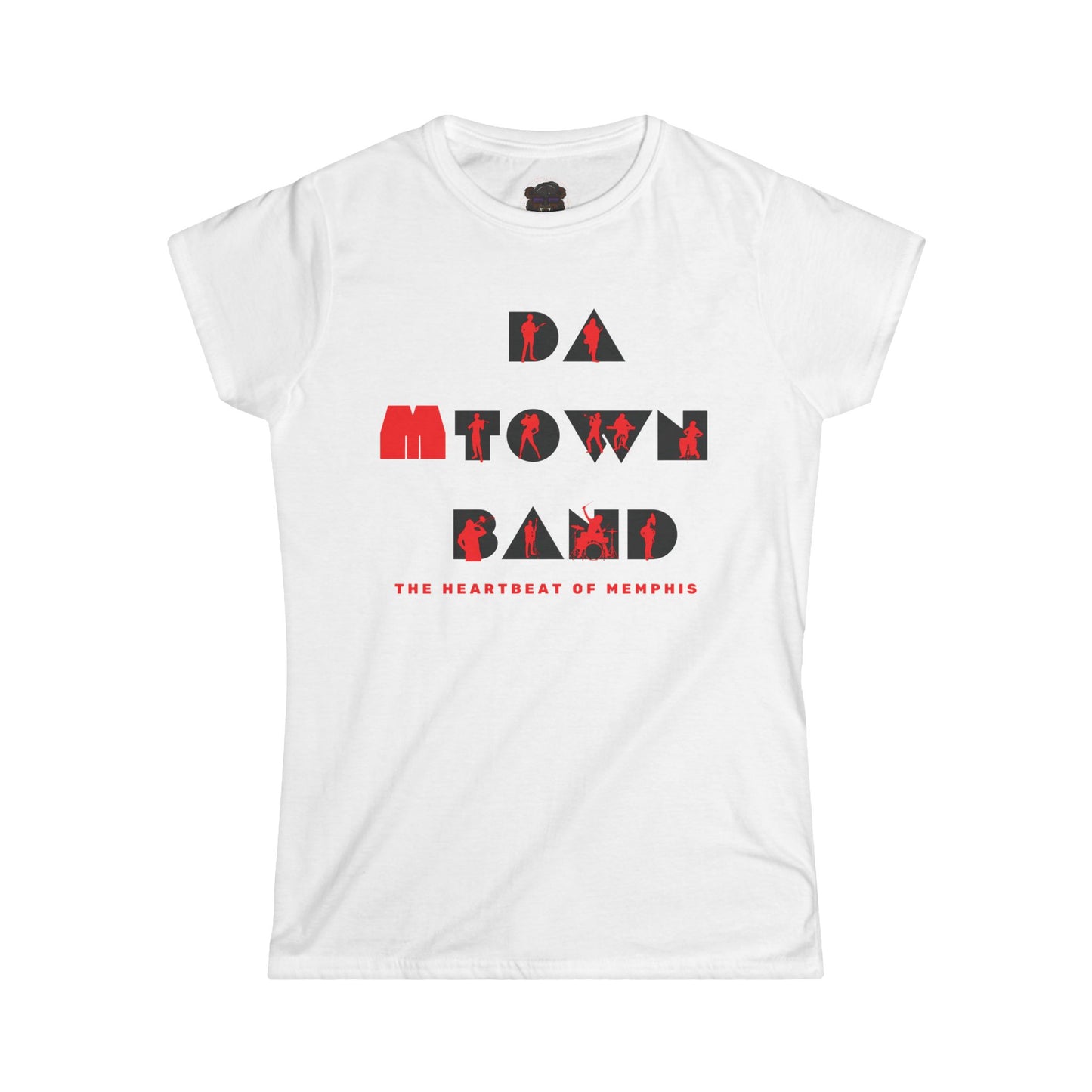 Da Mtown Band Women's Softstyle Tee (2sides)