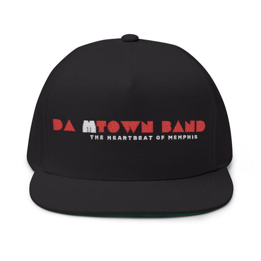 Embroidered Flat Bill Cap - Da MTown Band