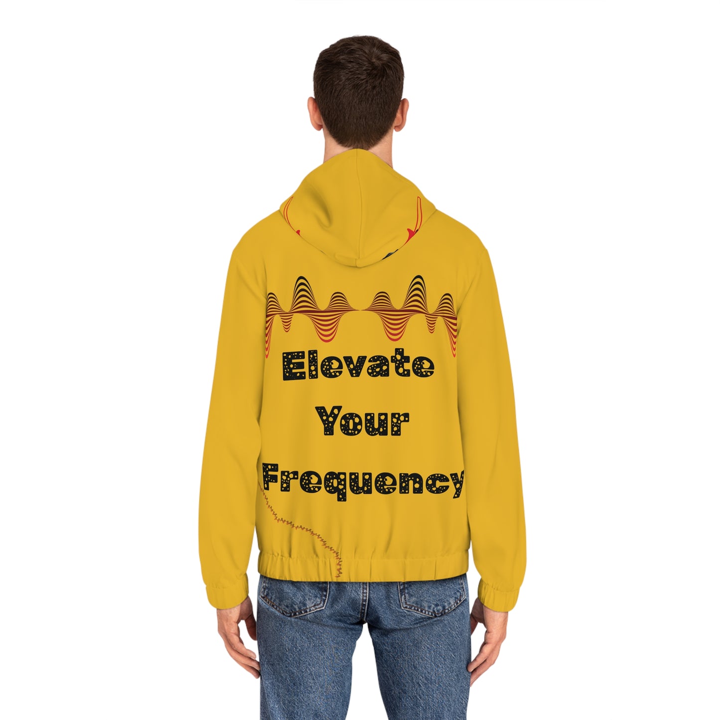 Limited Edition Elevate Your Frequency Hoodie w/Zipper (2sides)