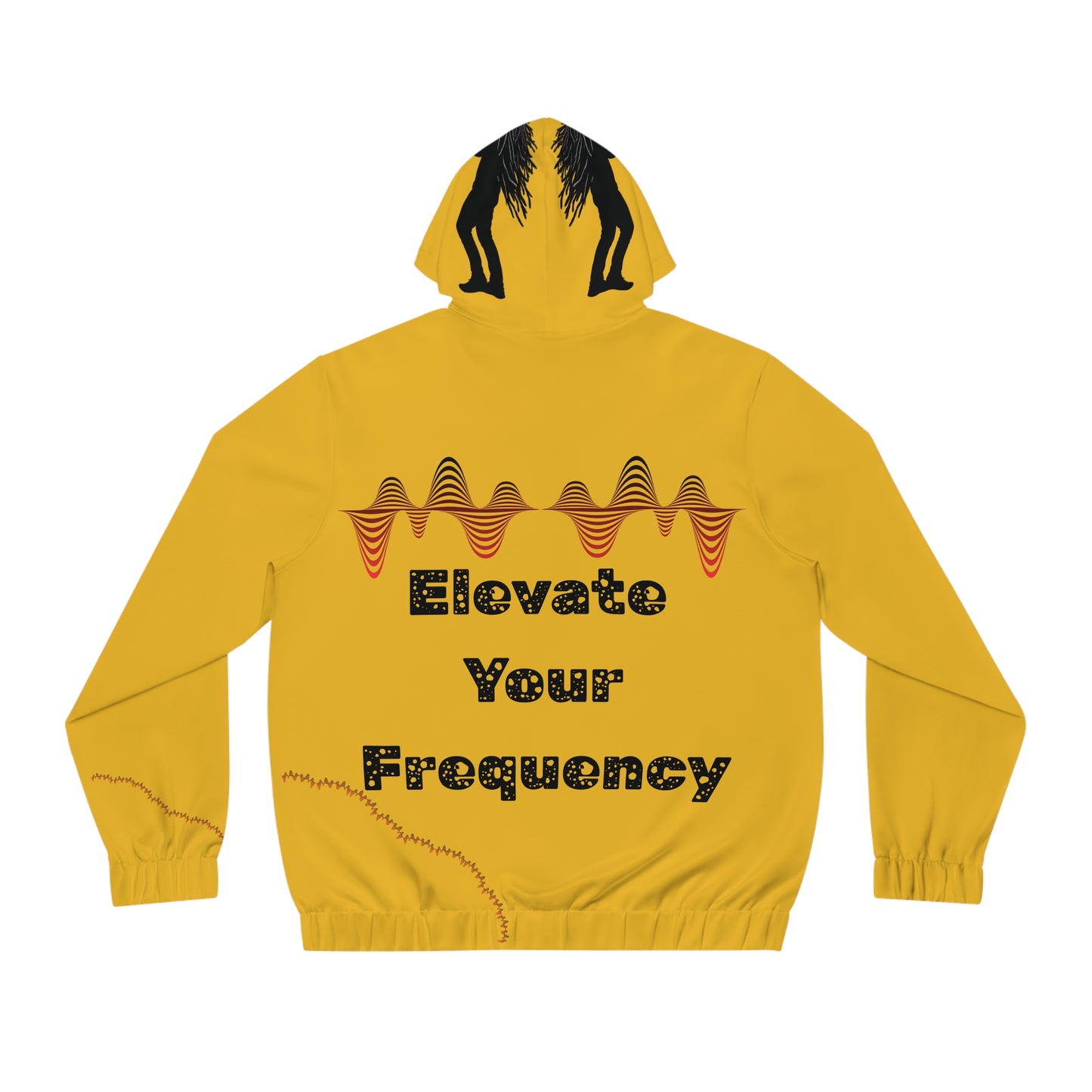 Limited Edition Elevate Your Frequency Hoodie w/Zipper (2sides)