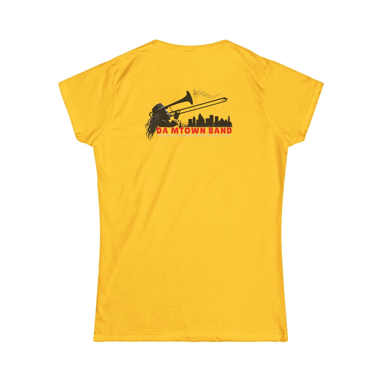 Da Mtown Band Women's Softstyle Tee (2sides)